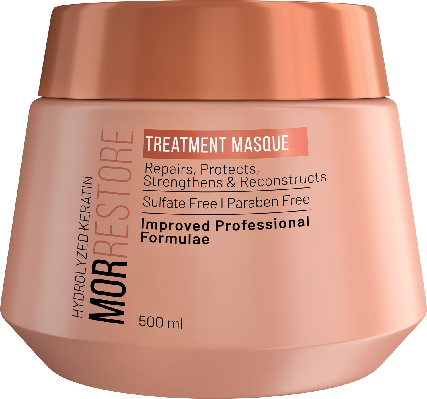 Goodhairr Co. Professional RESTORE MASQUE for Dry & Damaged Hair with Keratin & Coconut Milk