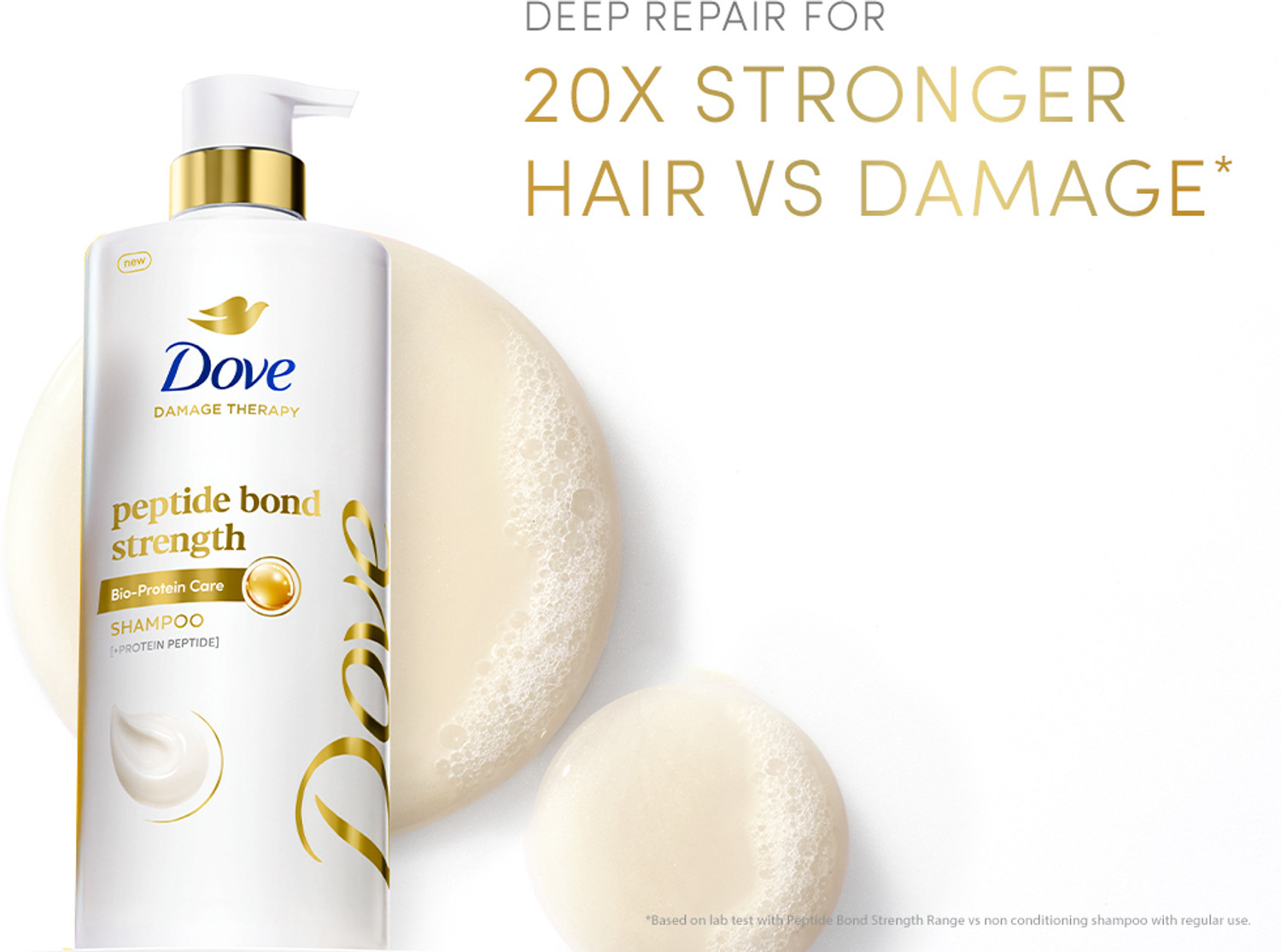 Image of DOVE Peptide Bond Strength Shampoo