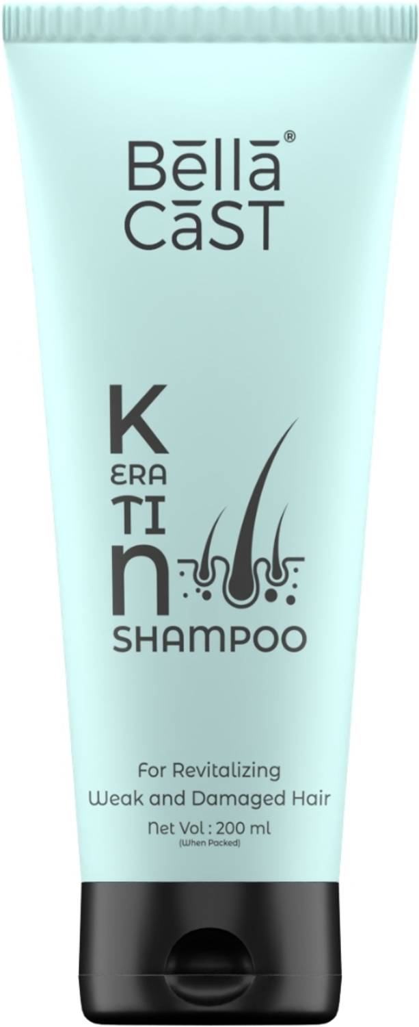 BellaCast Keratin Smooth Shampoo For Men And Women, Nourishes Dry Hair