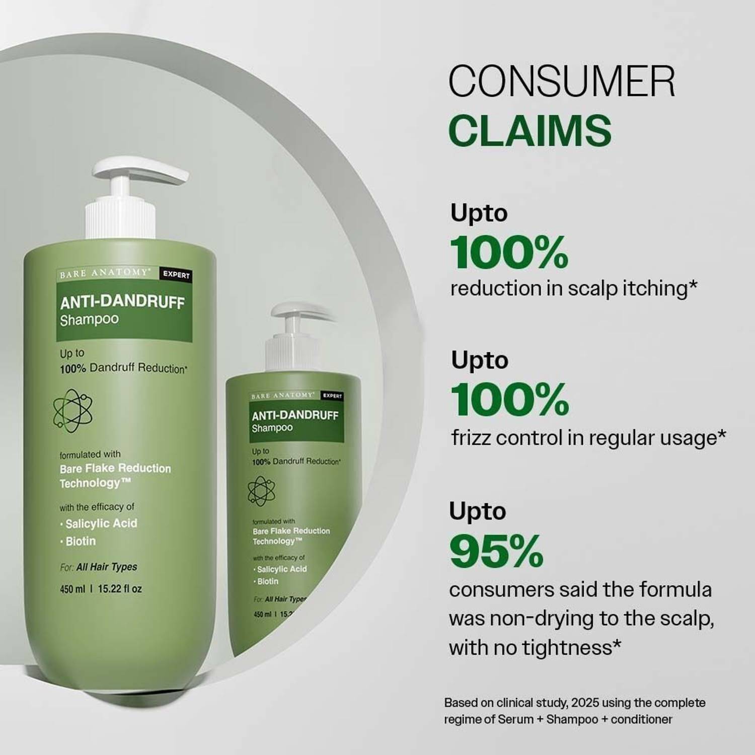 BARE ANATOMY Anti-Dandruff Shampoo 250 ml - Image 4
