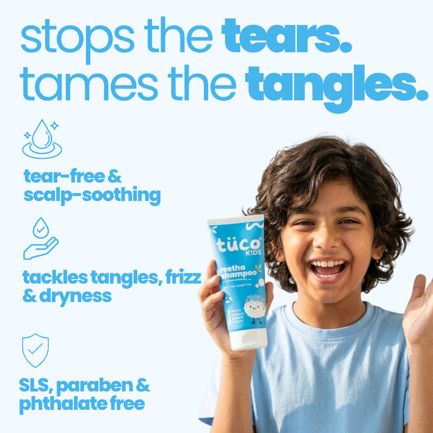 Image of TuCo Kids Reetha Shampoo | Natural Shampoo For Kids