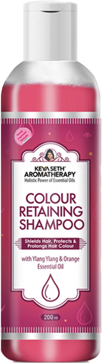 KEYA SETH AROMATHERAPY colour retaining shampoo 200 ml - Image 1