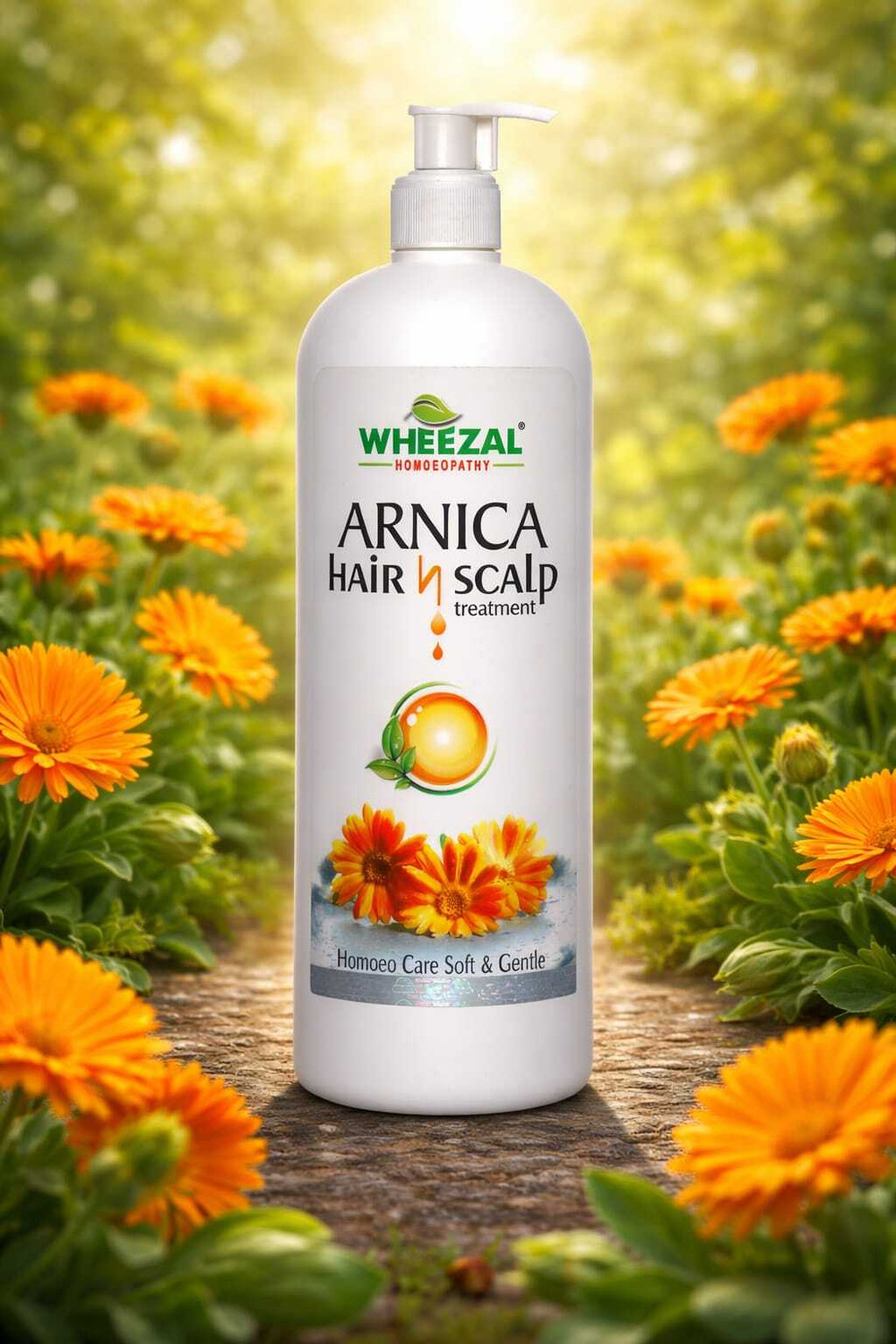 Image of WHEEZAL HOMOEO PHARMA ARNICA HAIR N SCALP SHAMPOO ( 1 LTR )