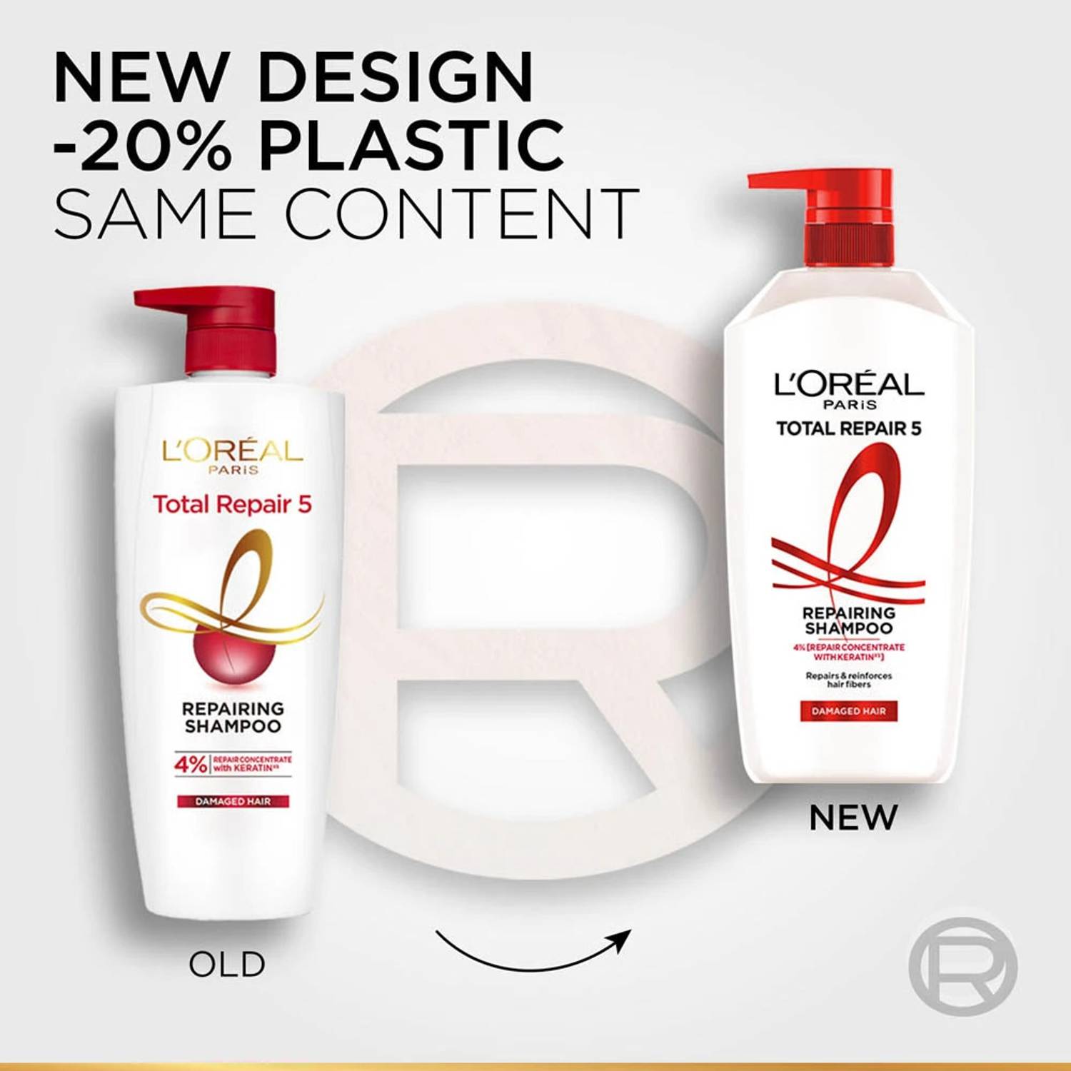 L'Oréal Paris Total Repair 5 Shampoo - Image 3