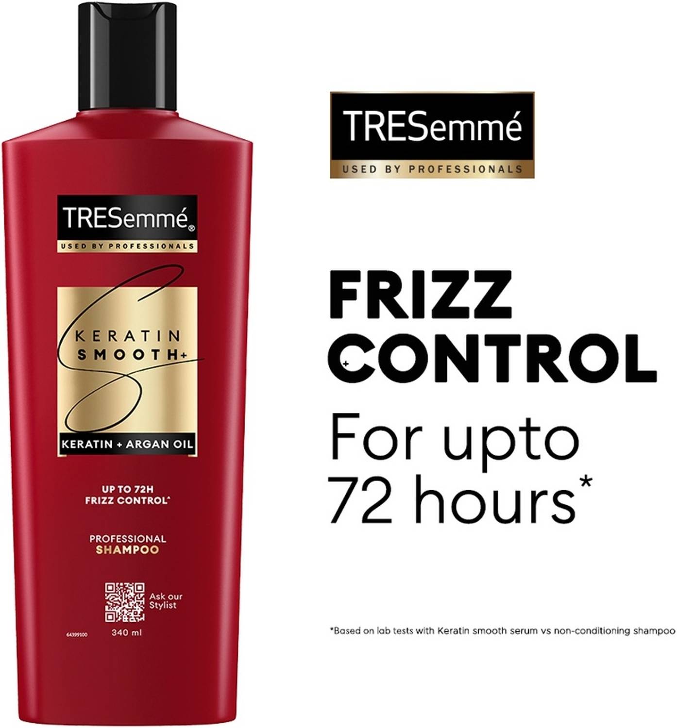 TRESemme Keratin Smooth Shampoo 340 ml - Image 1