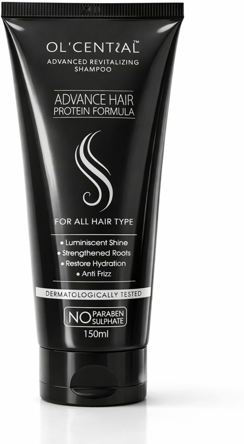 Image of OLCENTIAL Advanced Hair Protein Shampoo | For All Hair Types | Dermatologically Tested