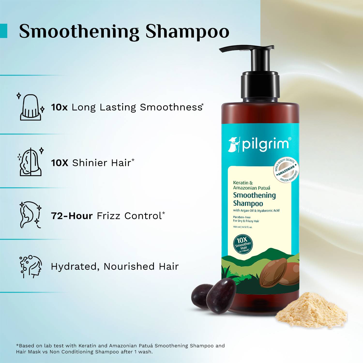 Pilgrim Patua 10X Keratin Shampoo 200ml - Image 3
