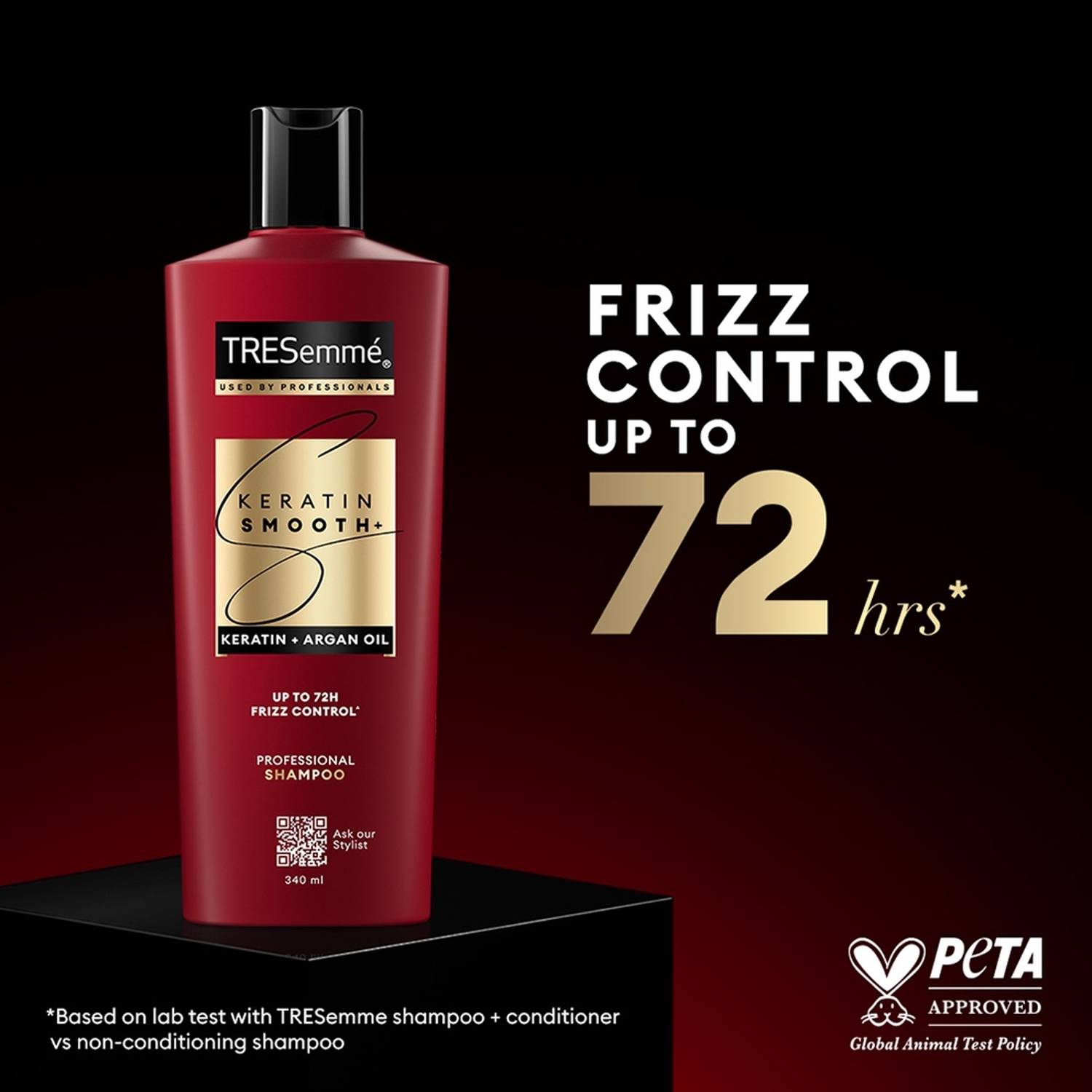 TRESemme Keratin Smooth Shampoo 340 ml - Image 2