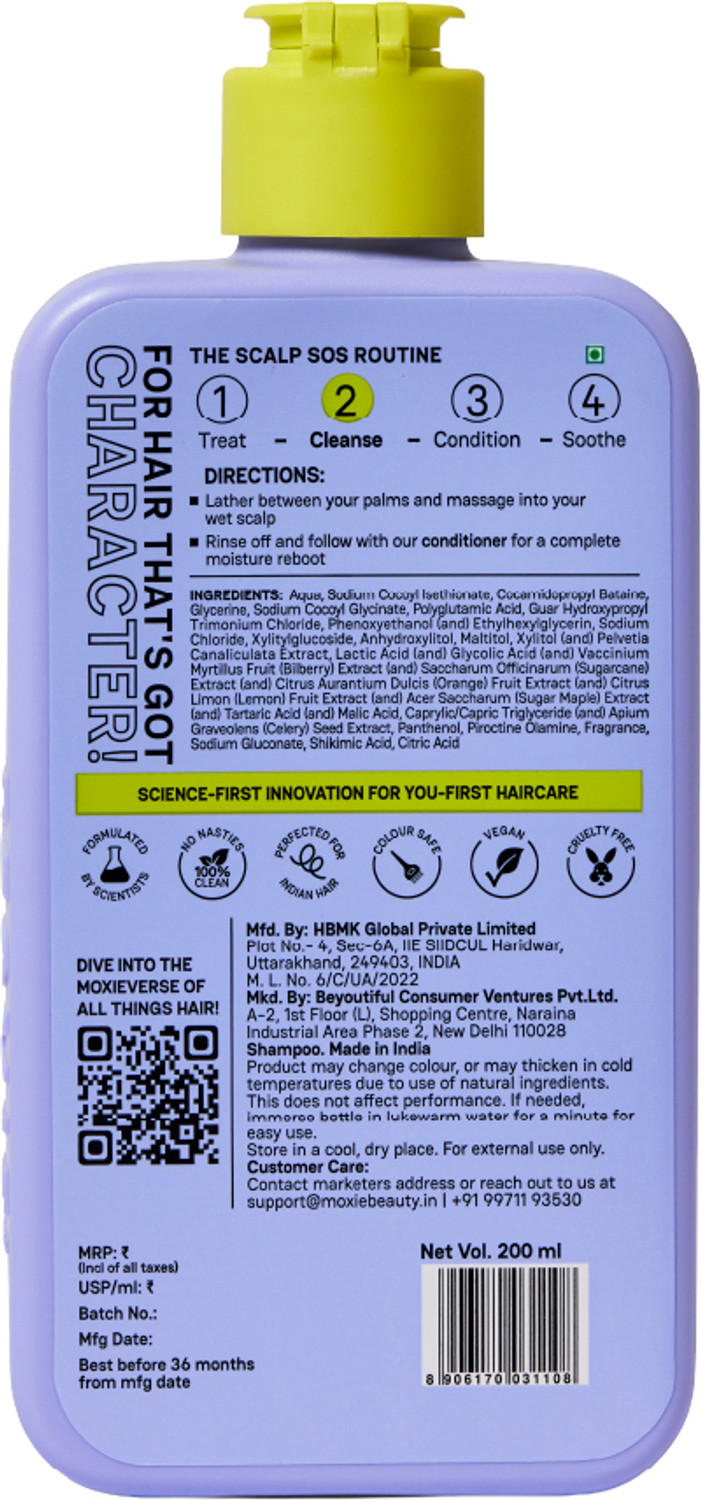Image of MOXIE BEAUTY Anti Dandruff Shampoo