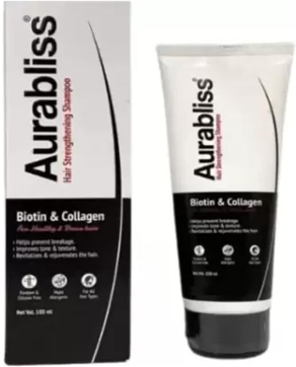 AURABLISS Straightening Shampoo - Advanced Anti-Hair Fall & Damage Repair