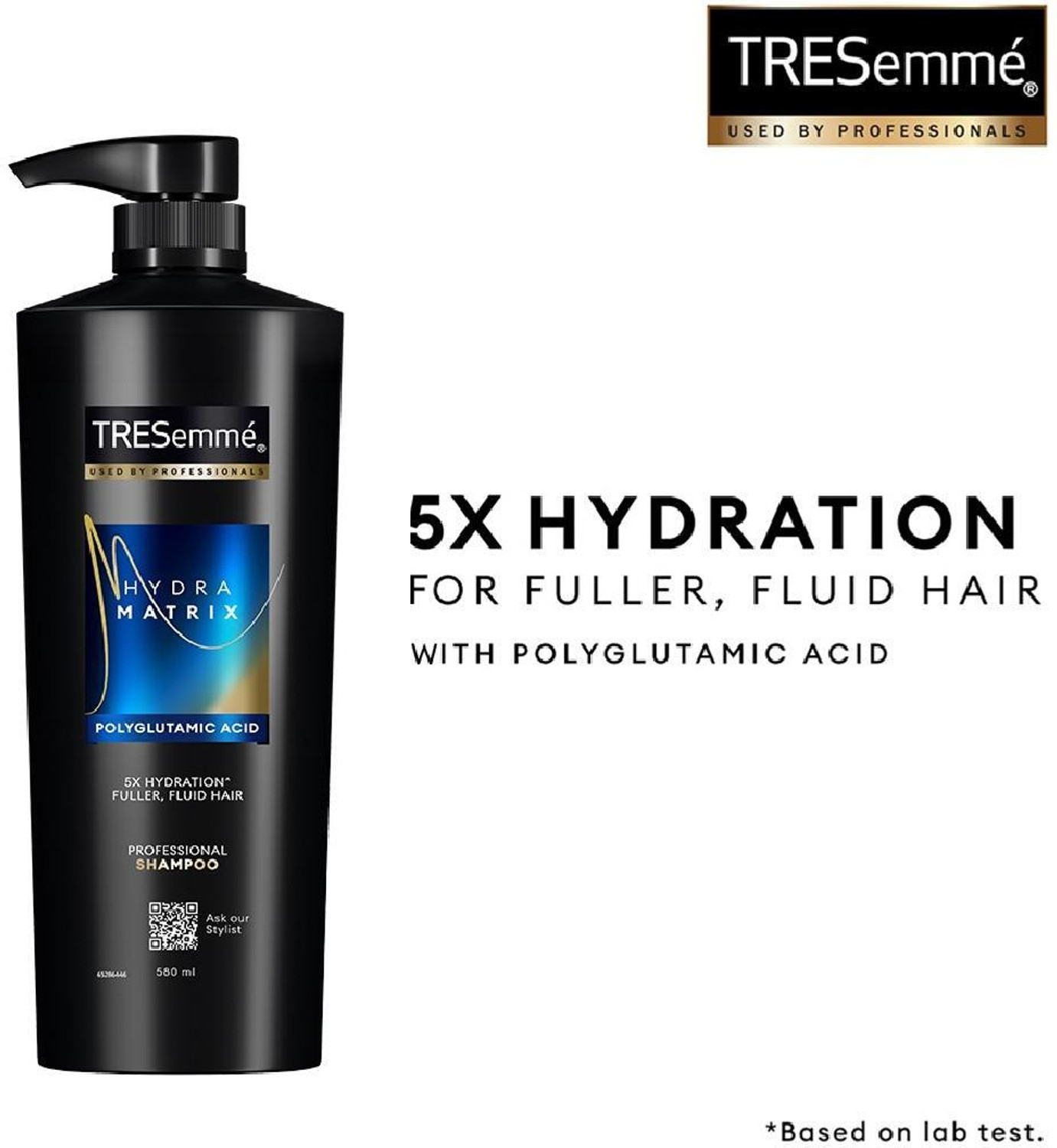 Image of TRESemme Hydra Matrix Shampoo | Polyglutamic Acid for 100H of Hydrated, Paraben Free