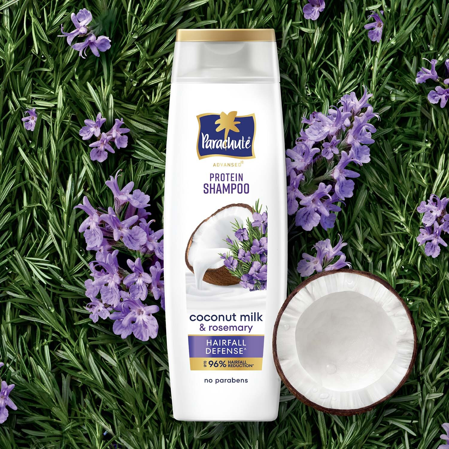Image of Parachute Advansed Hair Fall Defense Protein Shampoo Coconut Milk & Rosemary