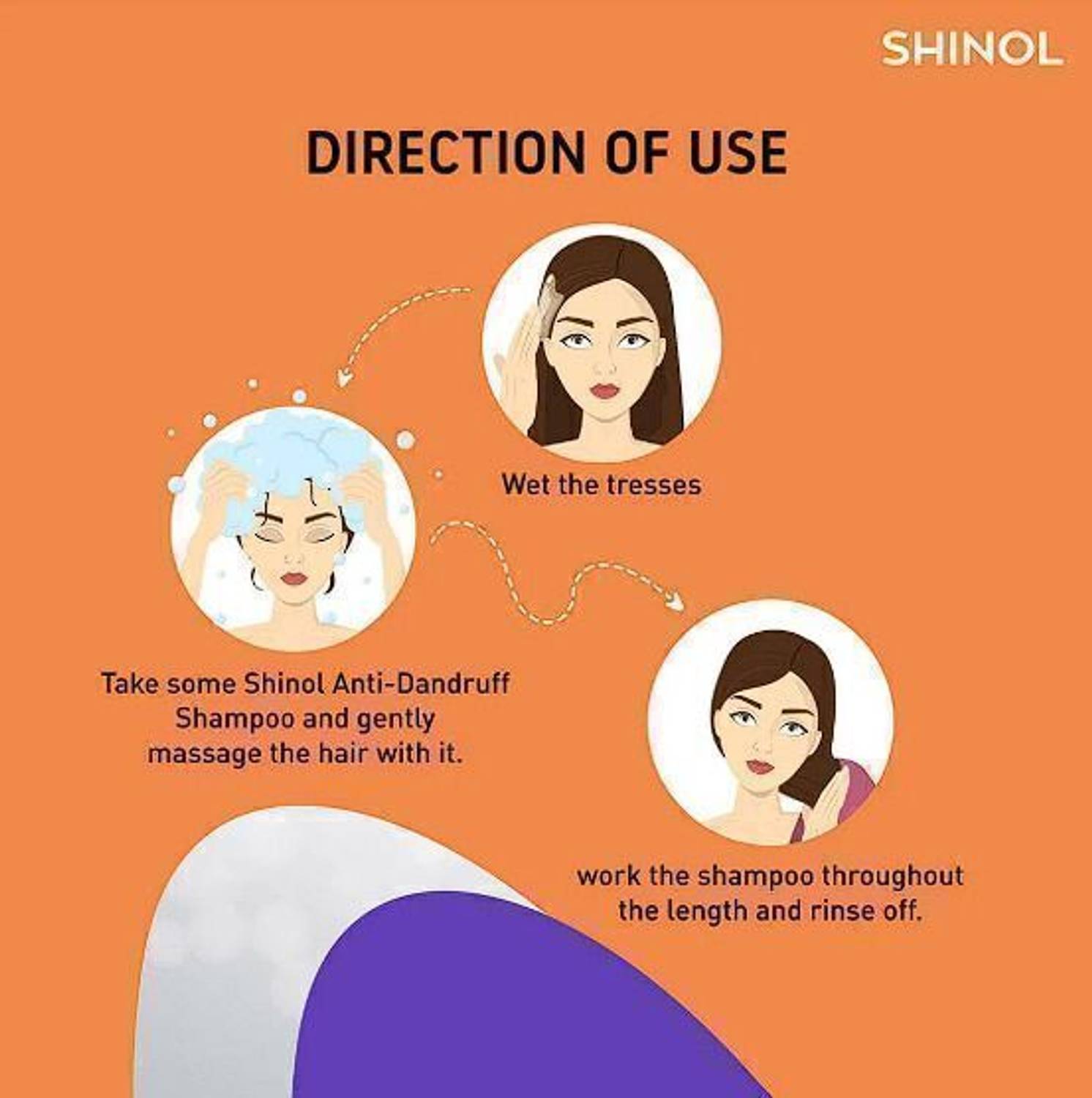 RCM SHINOL Anti-Dandruff Shampoo 200 ml - Image 3