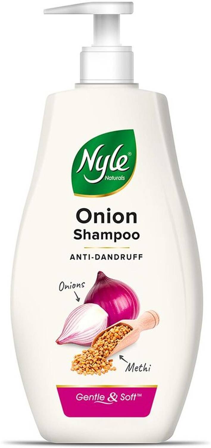 Nyle Naturals Anti Dandruff Onion ShampooFor Dandruff Free Hair O