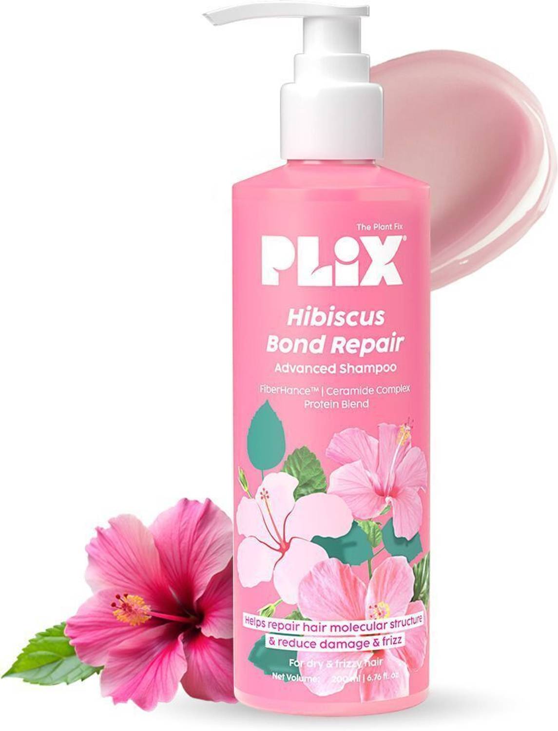 The Plant Fix Plix Hibiscus Bond Repair Shampoo - Image 1