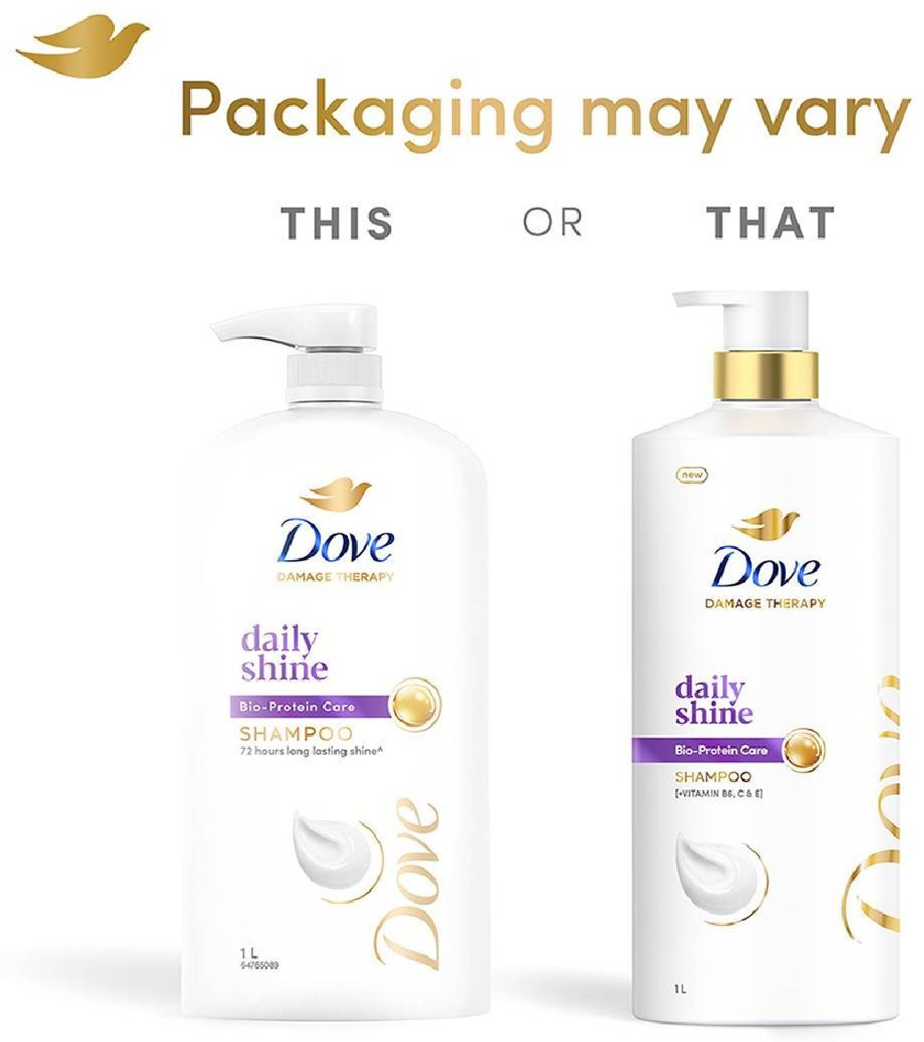 DOVE Daily Shine Shampoo 1 L - Image 3