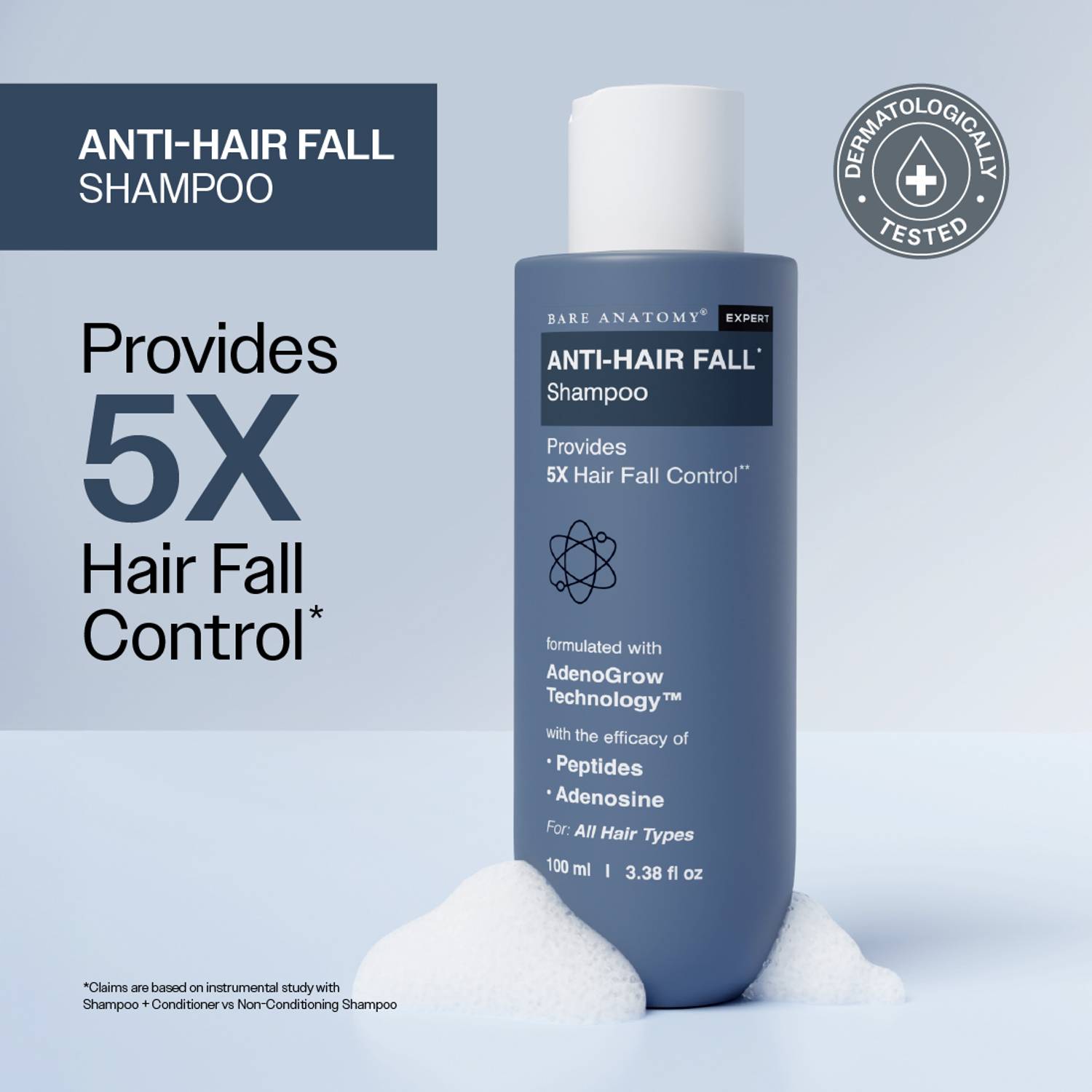 BARE ANATOMY Anti Hair Fall Shampoo 250 ml