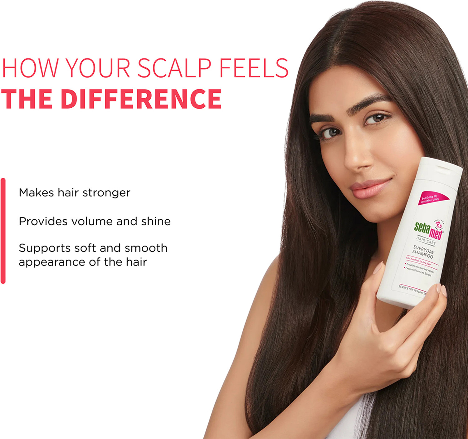Image of Sebamed Everyday Shampoo pH 5.5Soothing for sensitive scalp