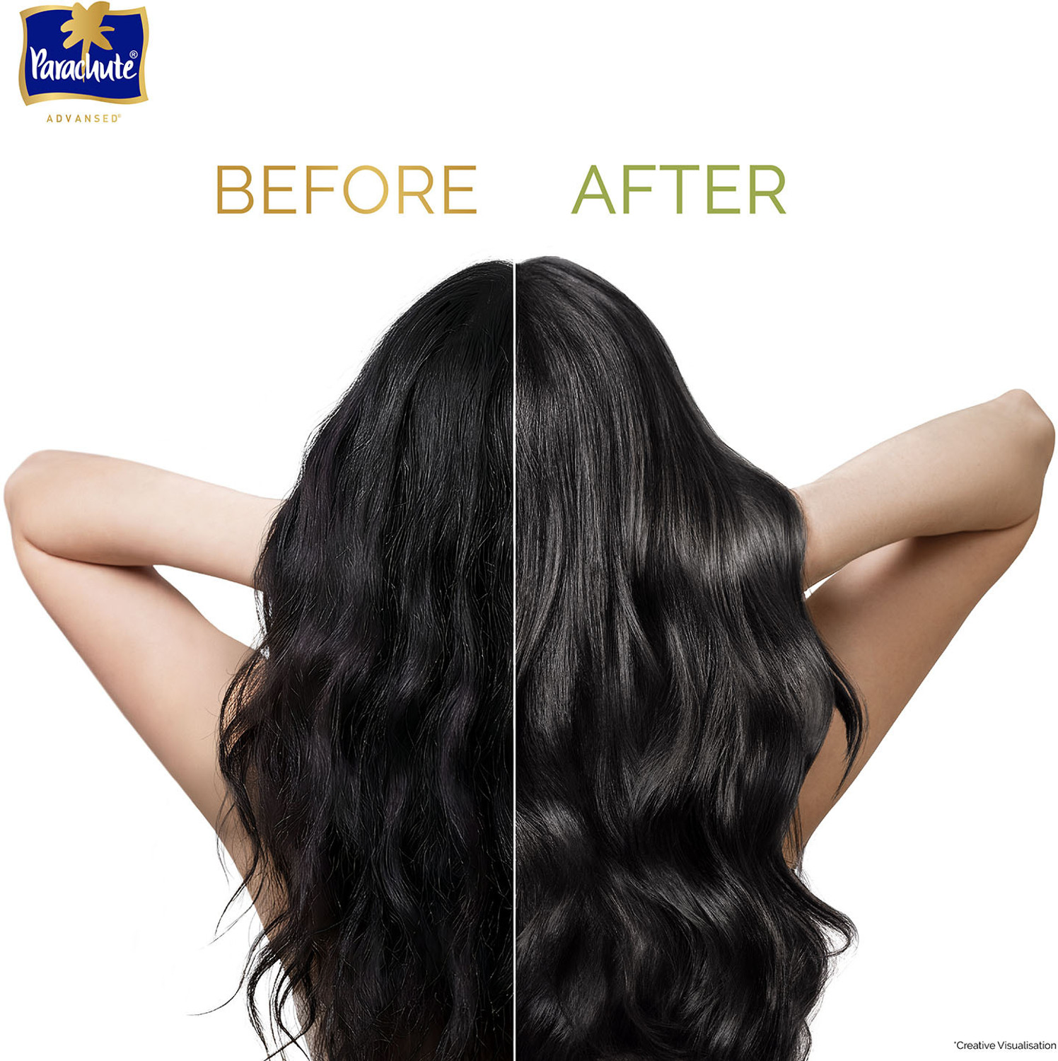 Image of Parachute Advansed Ultra Shine Protein Shampoo Up to 48hr Shine Coconut Milk & Amla