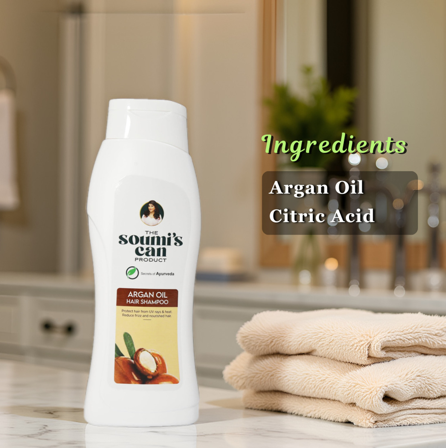 Image of The Soumi's Can Product Argan Oil Hair Shampoo