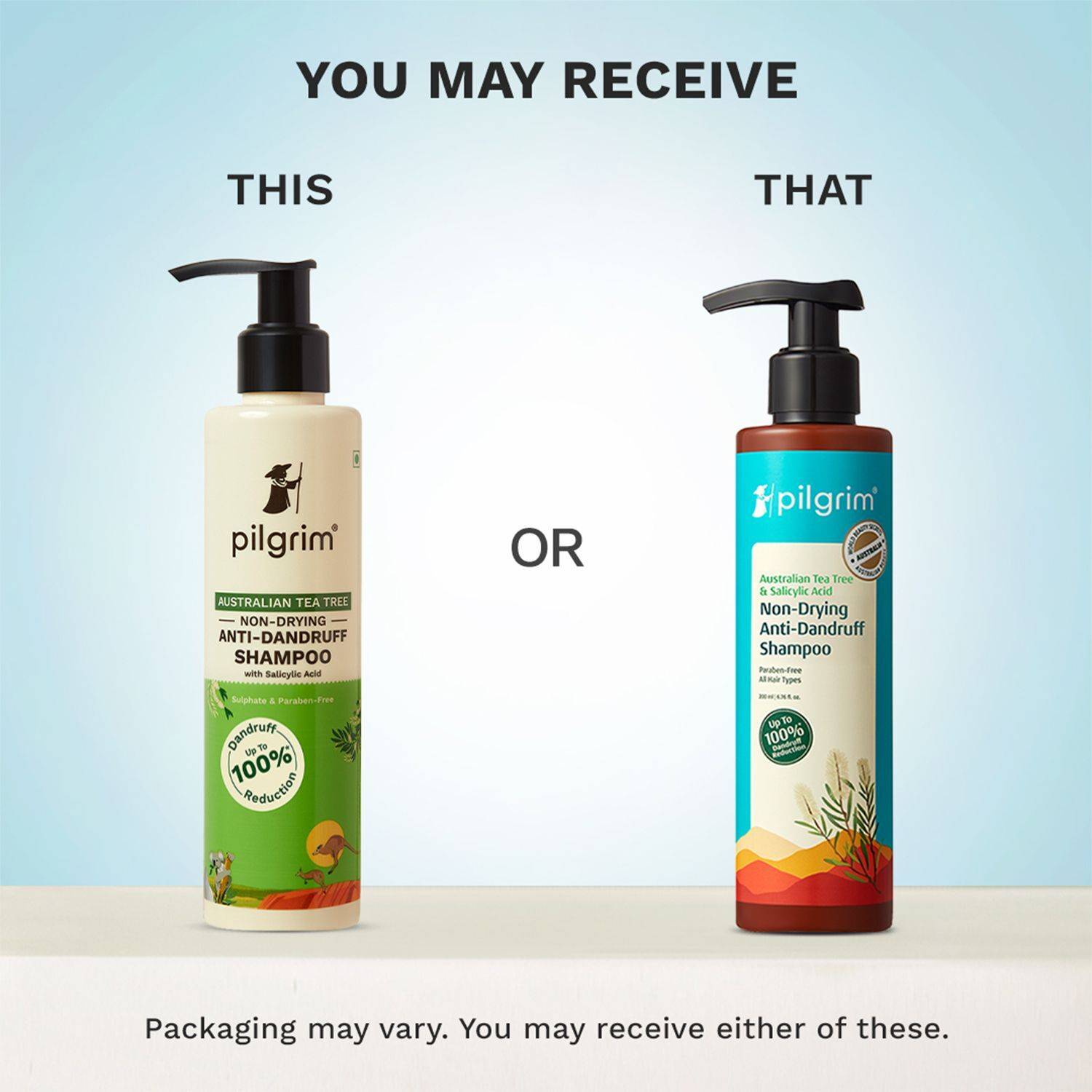 Pilgrim Tea Tree Anti Dandruff Shampoo Pack of 2 - Image 2