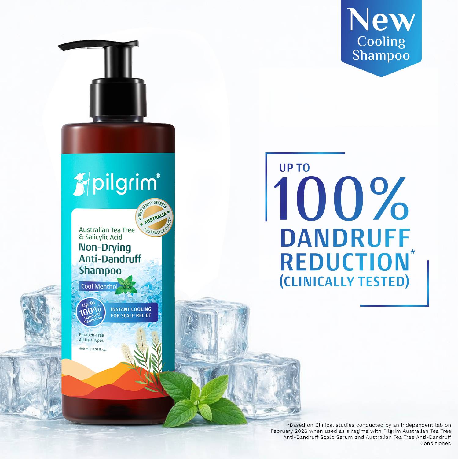 Pilgrim Australian Tea Tree Anti Dandruff Shampoo