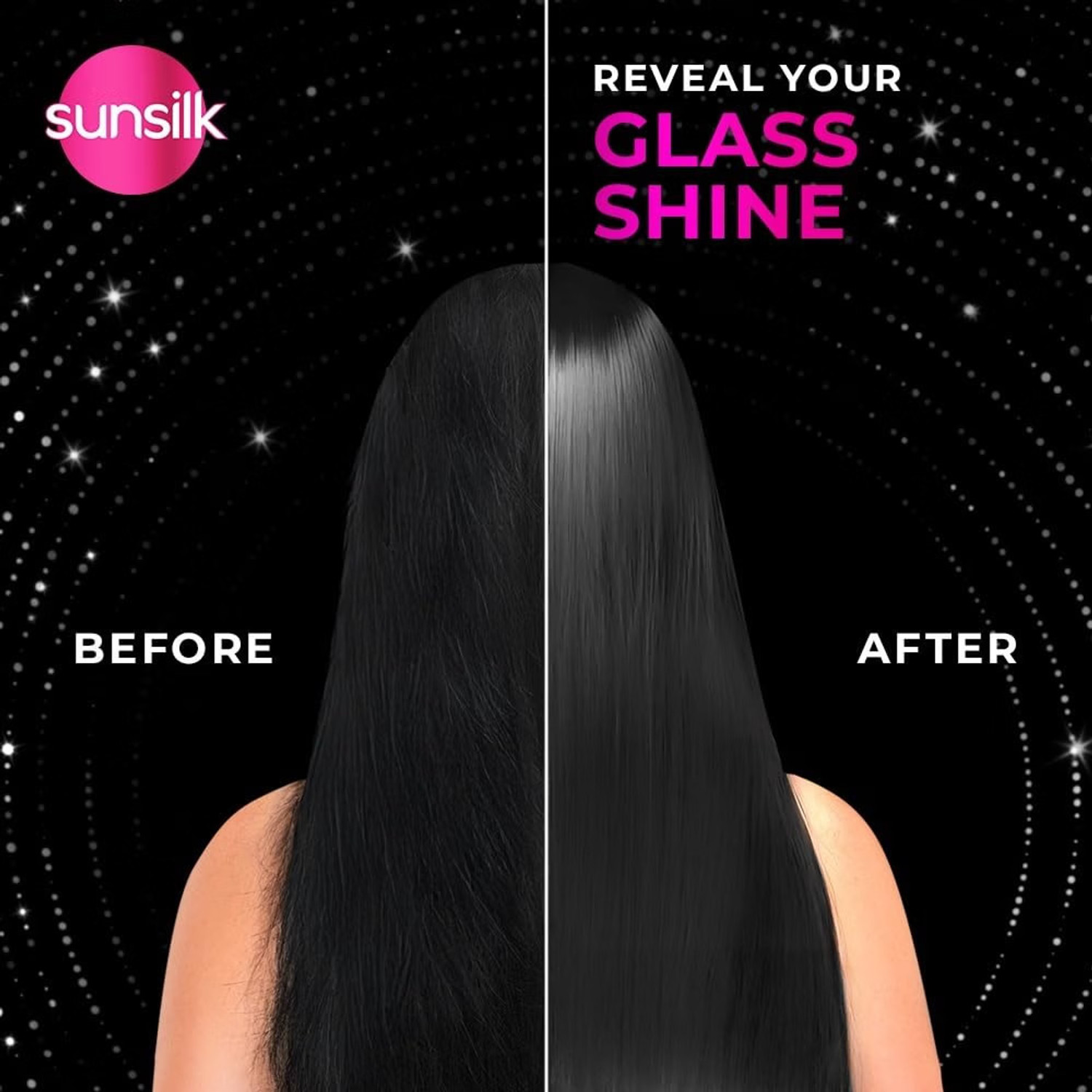 Image of SUNSILK Radiant Glass Shine With Black Shine