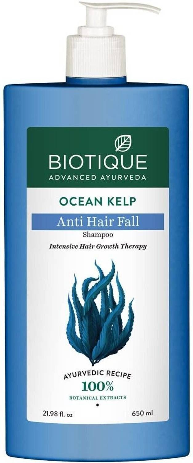 BIOTIQUE Ocean Kelp Anti hair fall Shampoo 650Ml