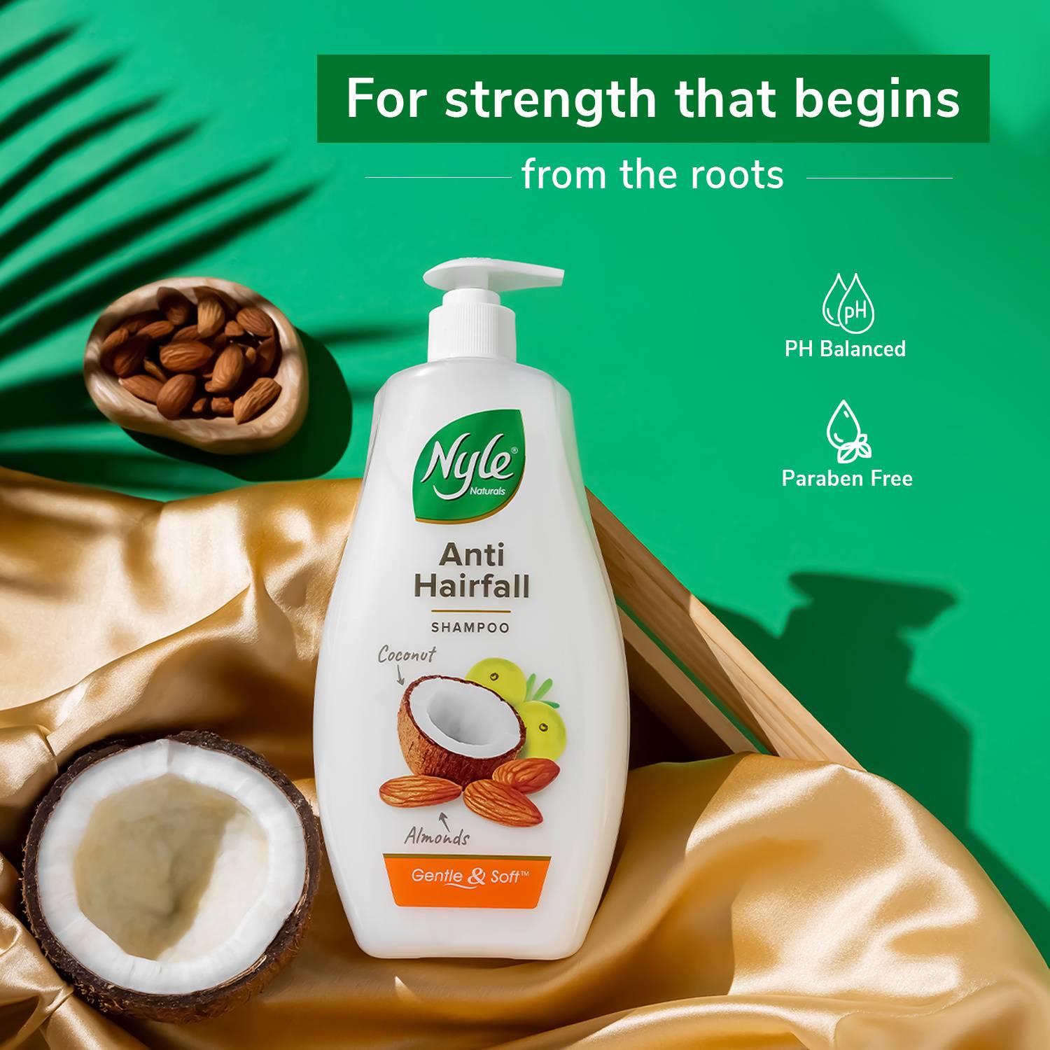 Nyle AntiHairfall Shampoo 400ml - Image 4