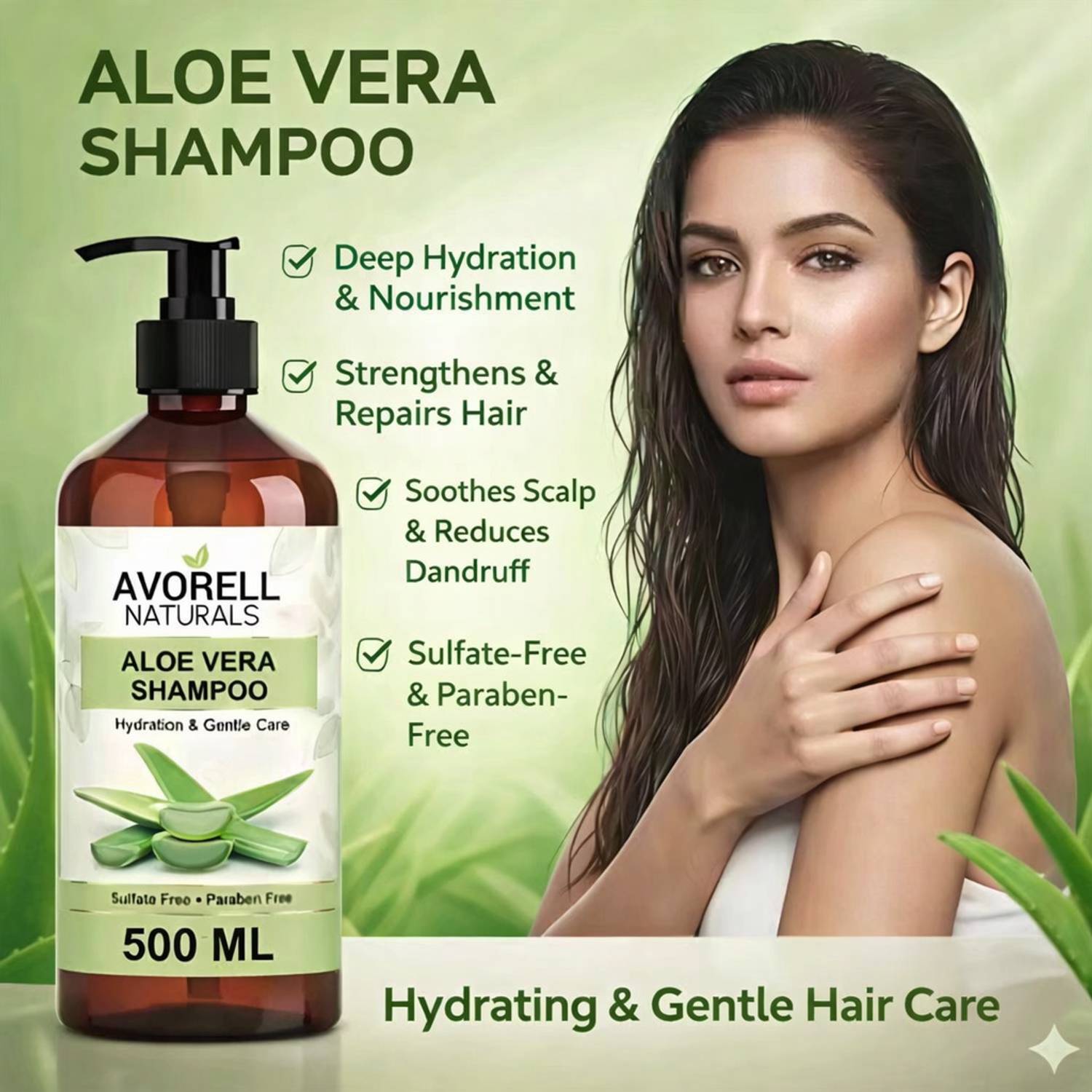 AVORELL Anti-Dandruff Shampoo, Deep Cleanse Shampoo 500 ml with Aloevera -  Price in India, Buy AVORELL Anti-Dandruff Shampoo, Deep Cleanse Shampoo 500  ml with Aloevera Online In India, Reviews, Ratings & Features |