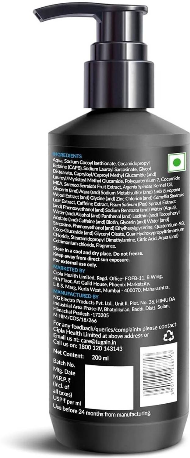 Cipla Tugain Essentials Hair Fall Control Shampoo - Image 2