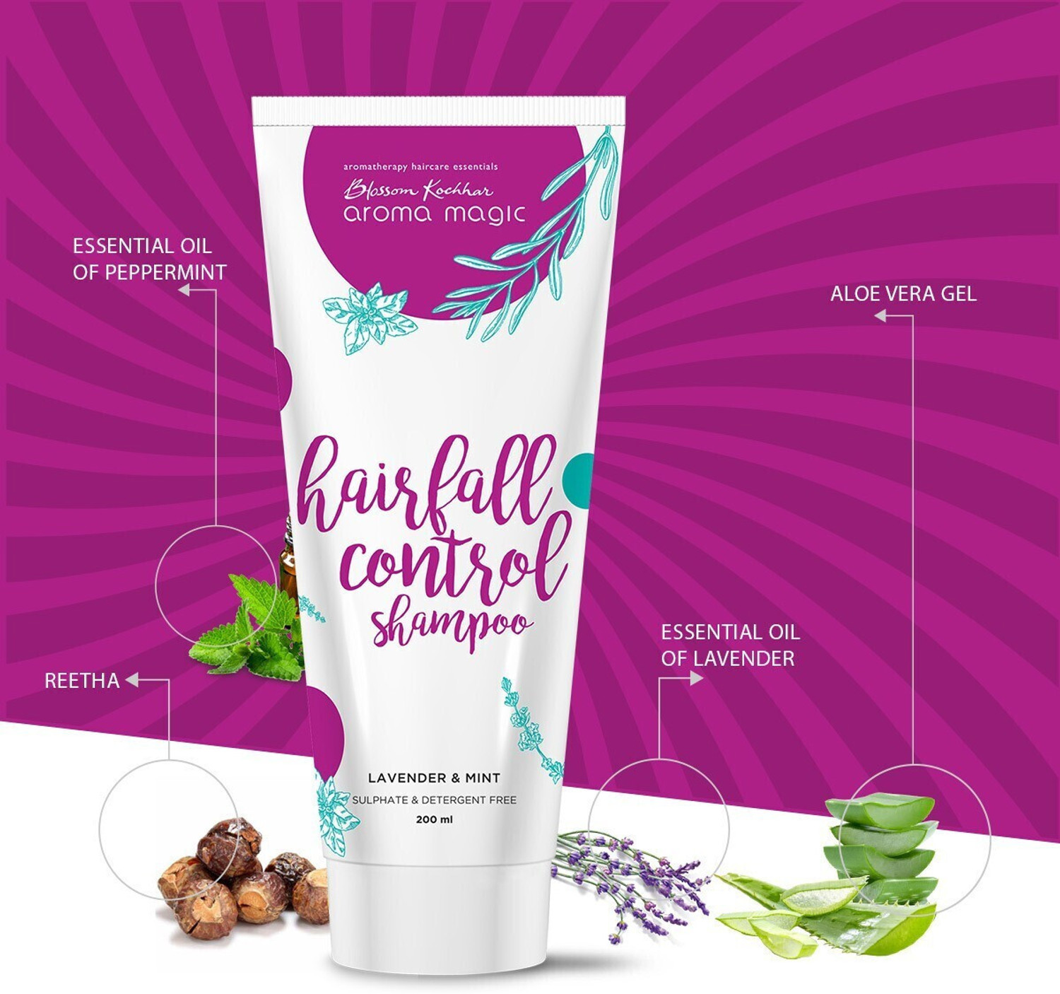 Image of Aroma Magic Hairfall Control Shampoo -200ml