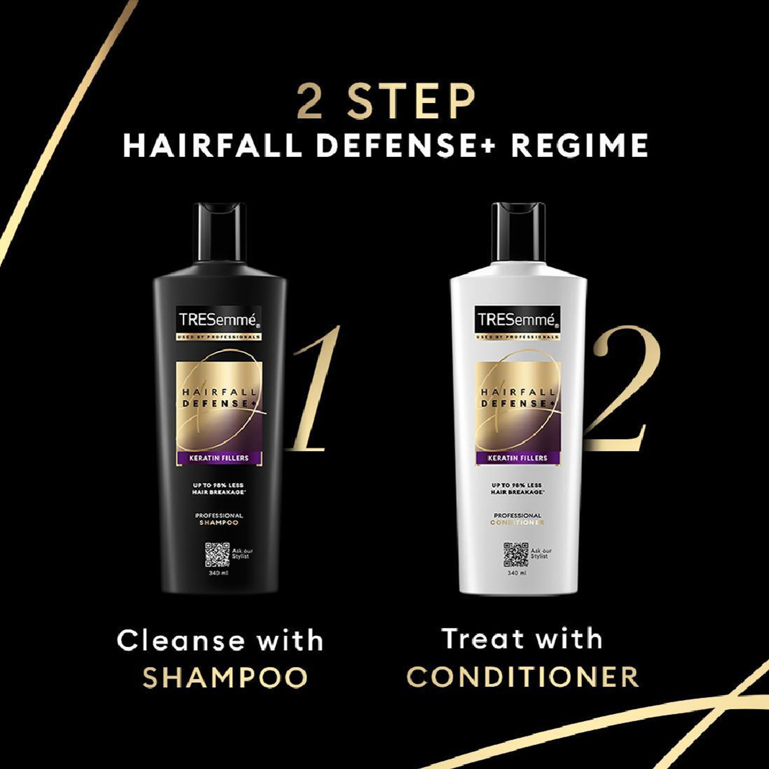 Image of TRESemme Hairfall Defense+ Shampoo