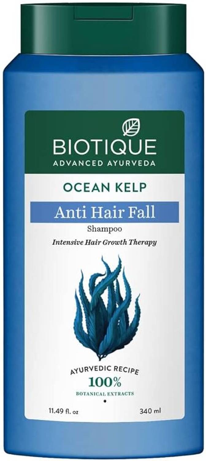 BIOTIQUE OCEAN KELP SHAMPOO 340ML ( INTENSIVE HAIR GROWTH THREAPY)