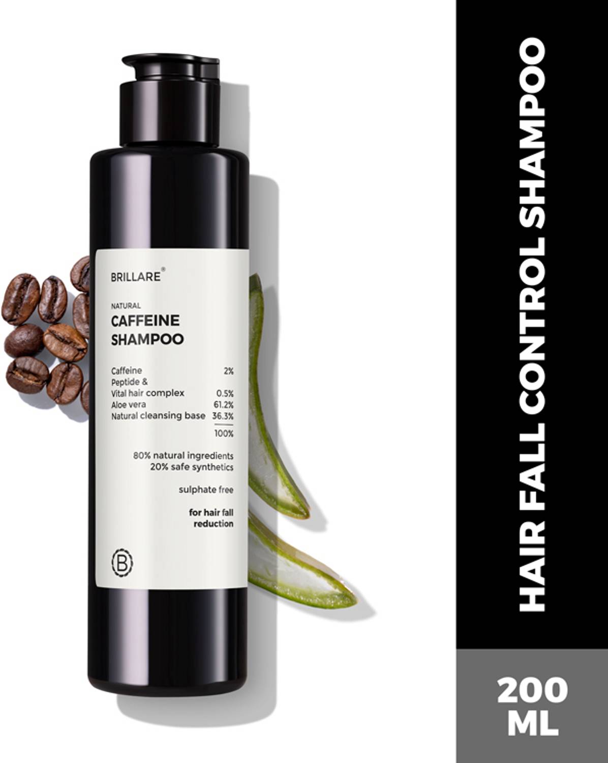 Brillare Caffeine Shampoo 100 ml - Image 1