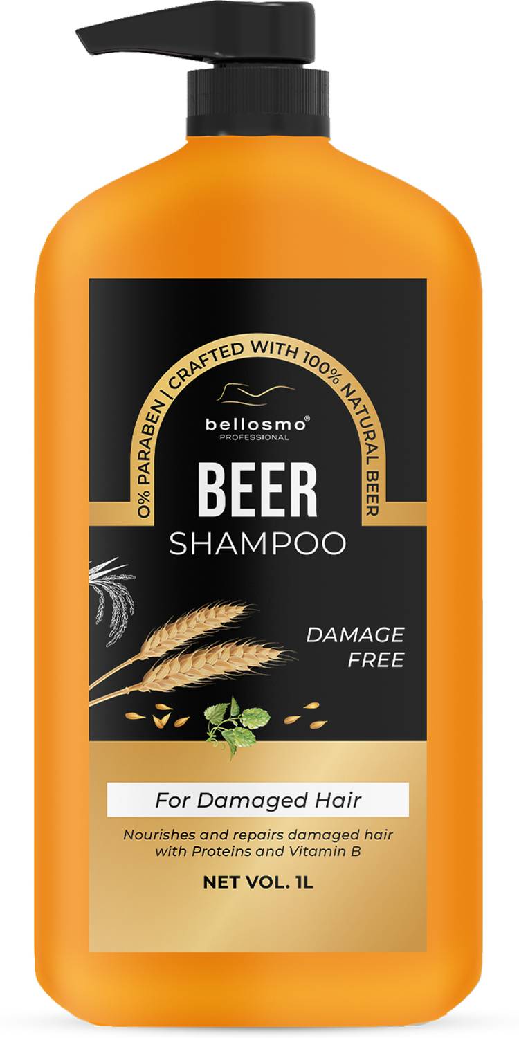 bellosmo PROFESSIONAL BEER DAMAGE FREE SHAMPOO 1 LITER