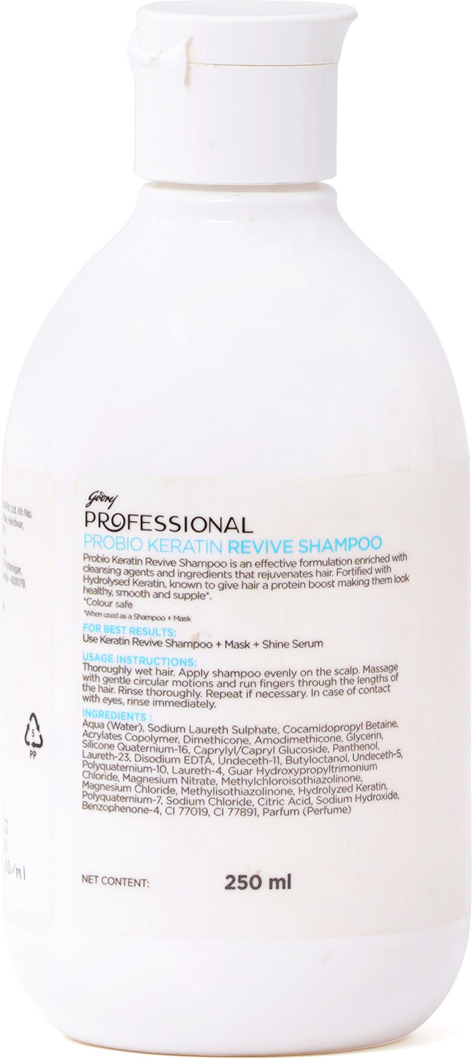 Image of Godrej Professional Probio Keratin Rich shampoo for Normal to dry hair