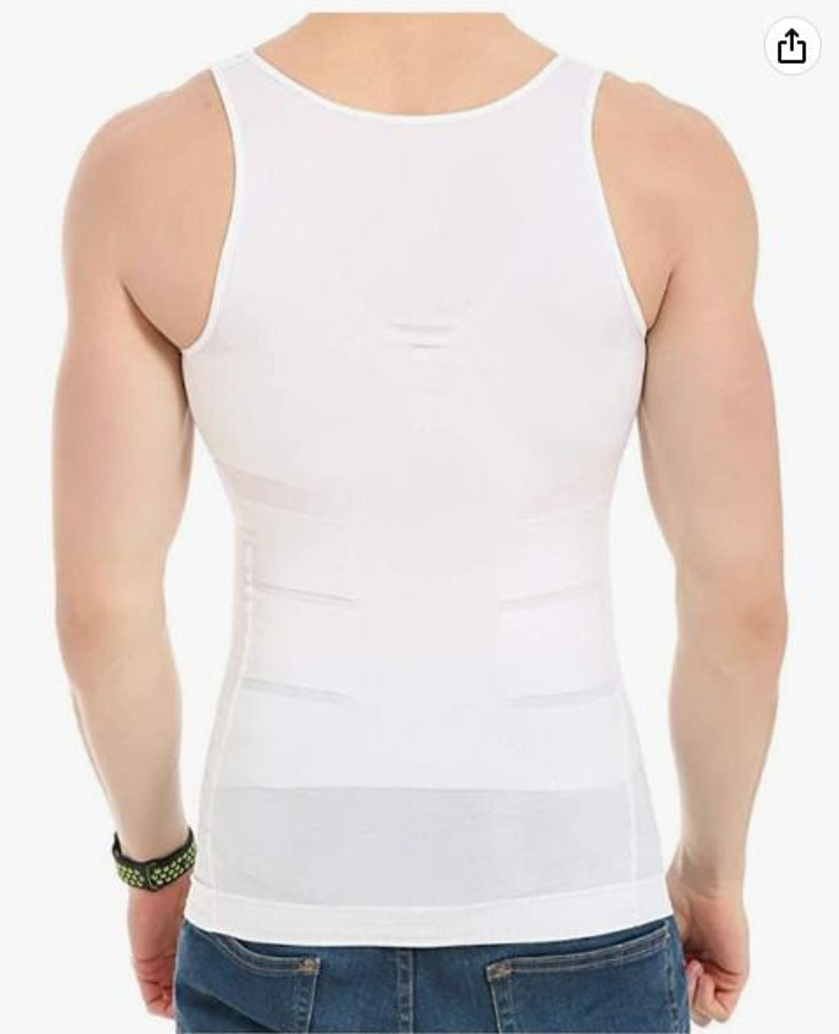 Image of FIT BEE Slim N Lift Slimming Tummy Tucker Body Shaper Undershirt Vest for Men Men Shapewear