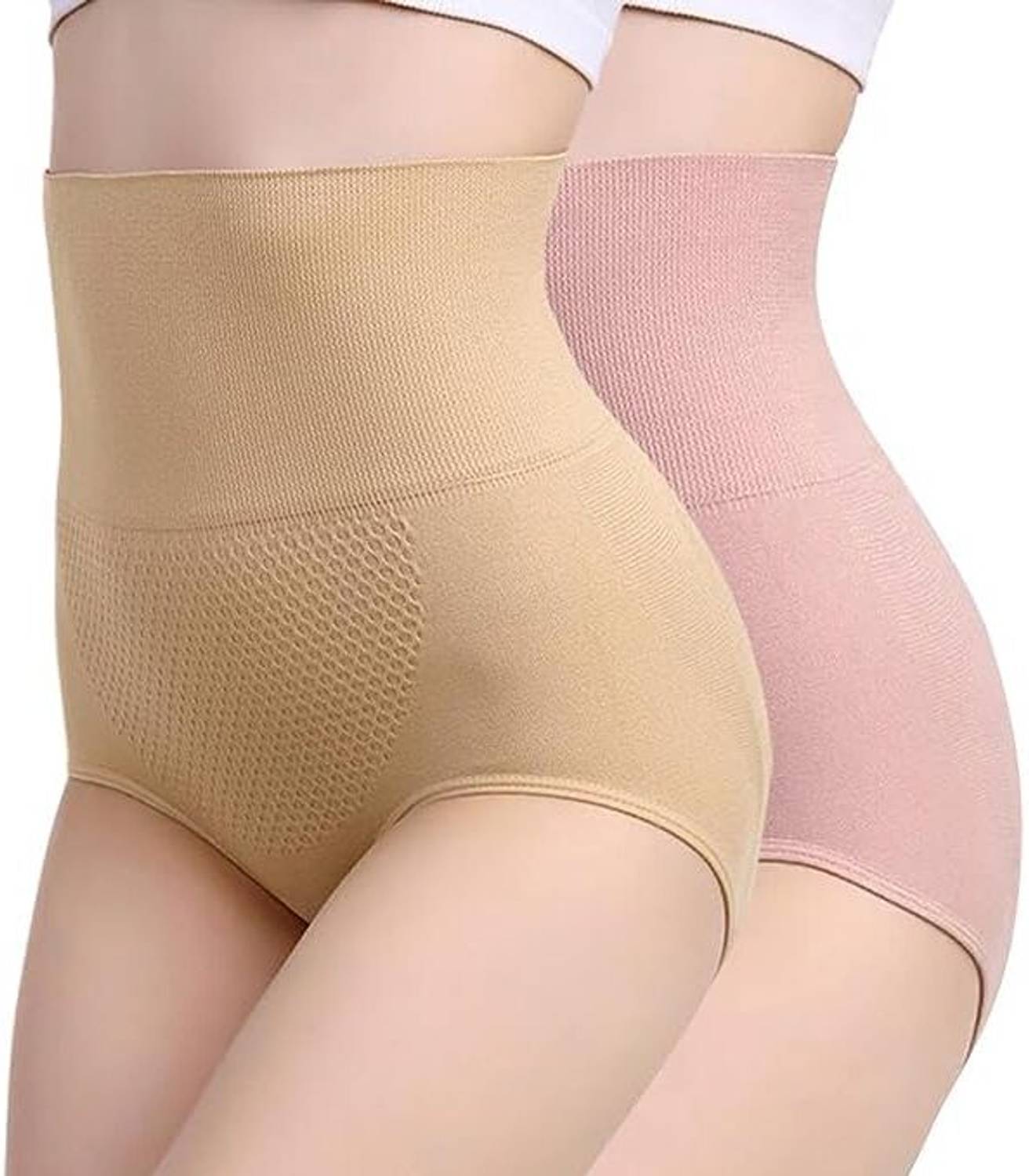 KATHTHAI Women Hipster Beige, Pink Panty
