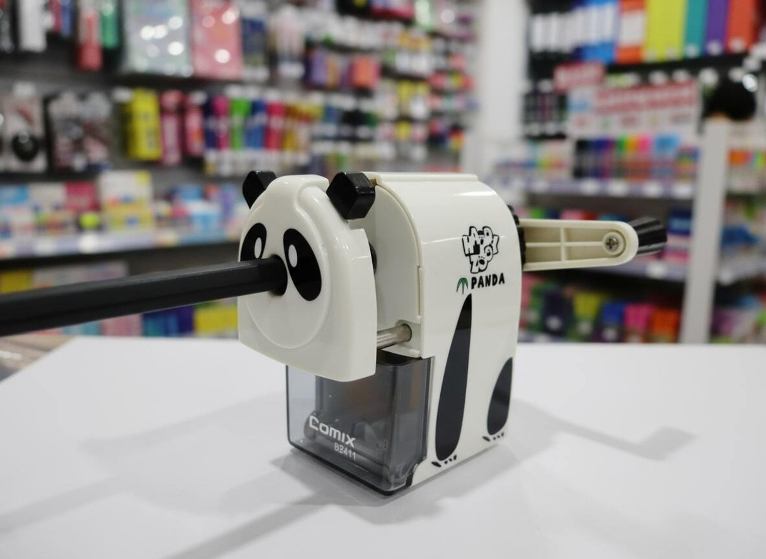 Image of ATA SS004 Manual Sharpener with attached Compartment for Dust Sharpeners
