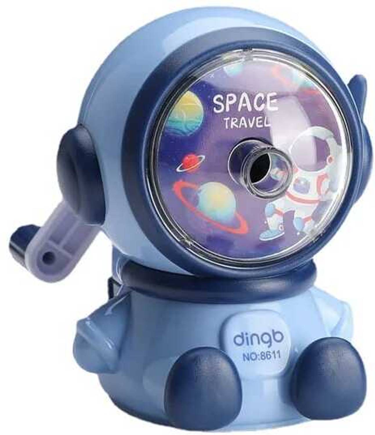 AMANVANI Space Pencil Sharpener for Kids, Table Sharpener Machine Birthday Return Gift, Pencil Cutter Machine Sharpener