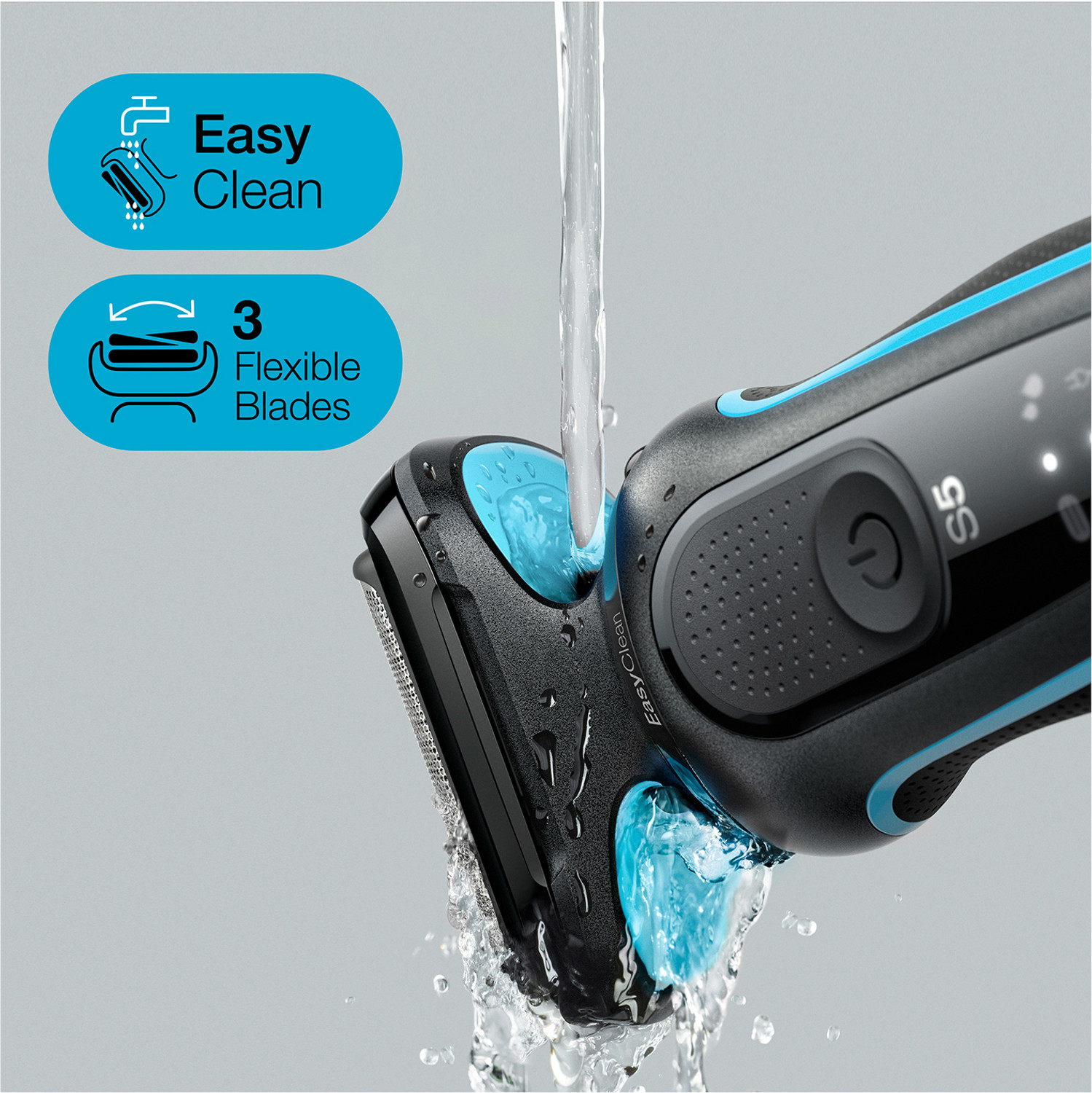 Image of Braun Electric Shaver for men, Series 5 51-M1200s with Precision Trimmer Shaver For Men