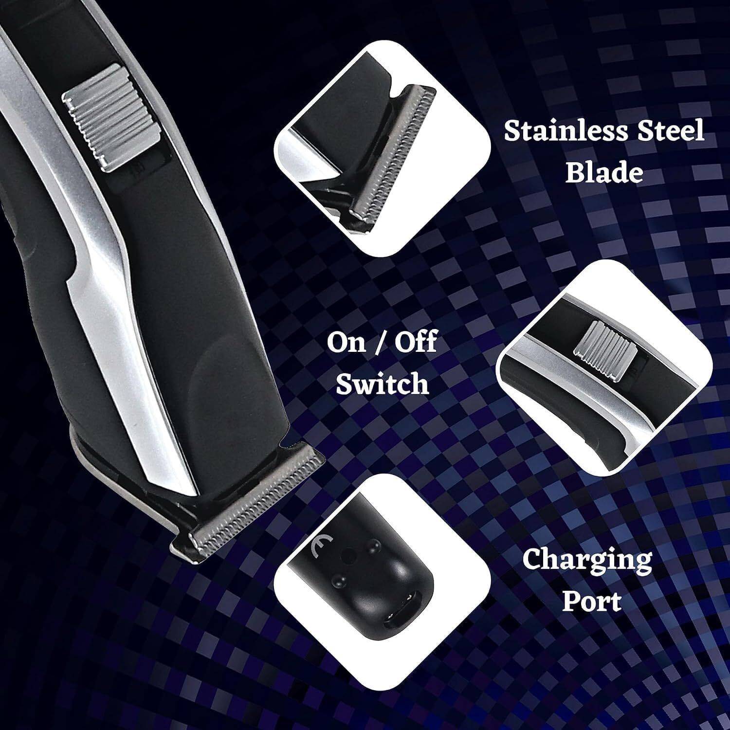 CLINLINSO 538 Electric Hair Trimmer for Men - Image 2