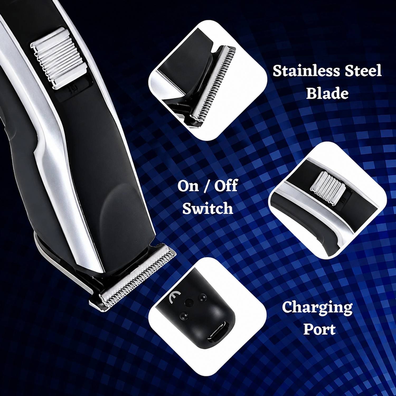 Zeno volt Cordless Beard Trimmer - Image 3