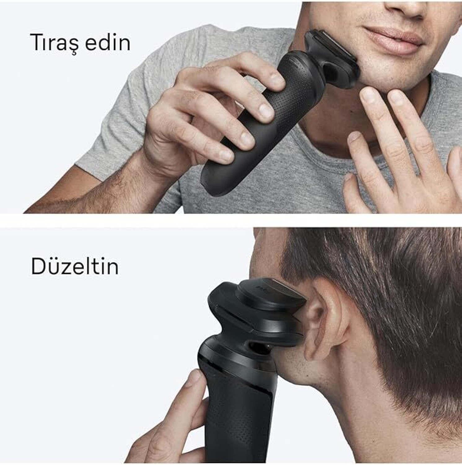 Image of Braun Series 5 Electric, Up to 50 Minutes, Precision Trimmer, Cordless 52N-1200s Shaver For Men
