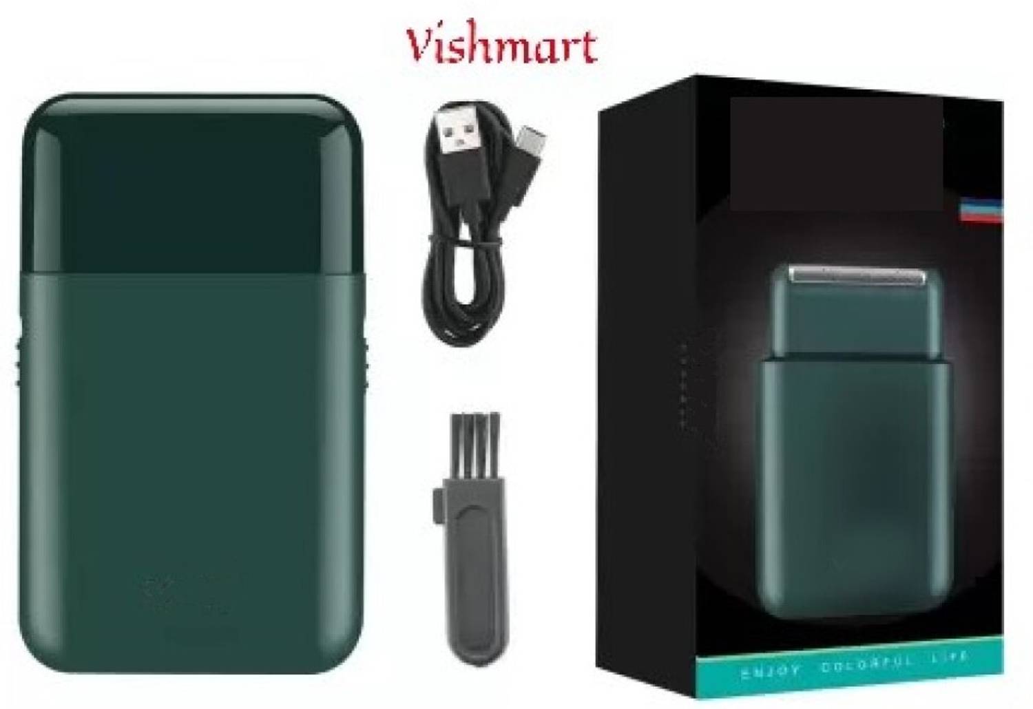 VISHMART RL-SH1002 Shaver For Men, Women (Green)