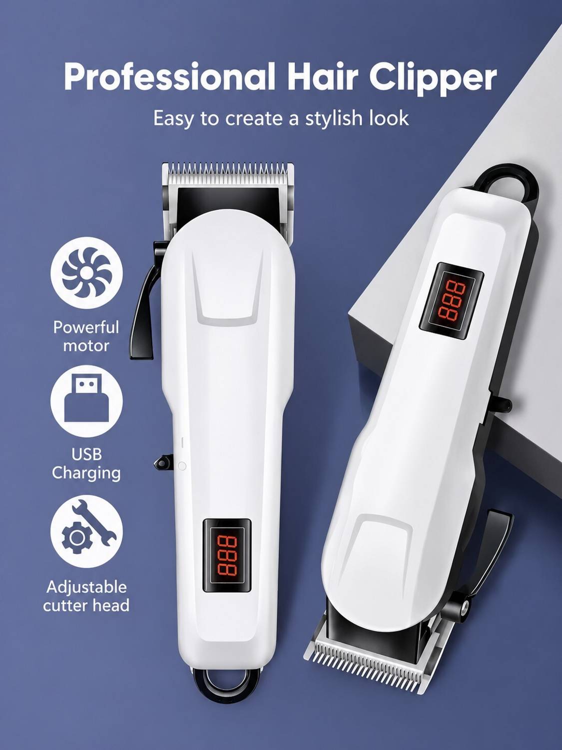 CLINLINSO 809 Hair Trimmer for Men - Image 4