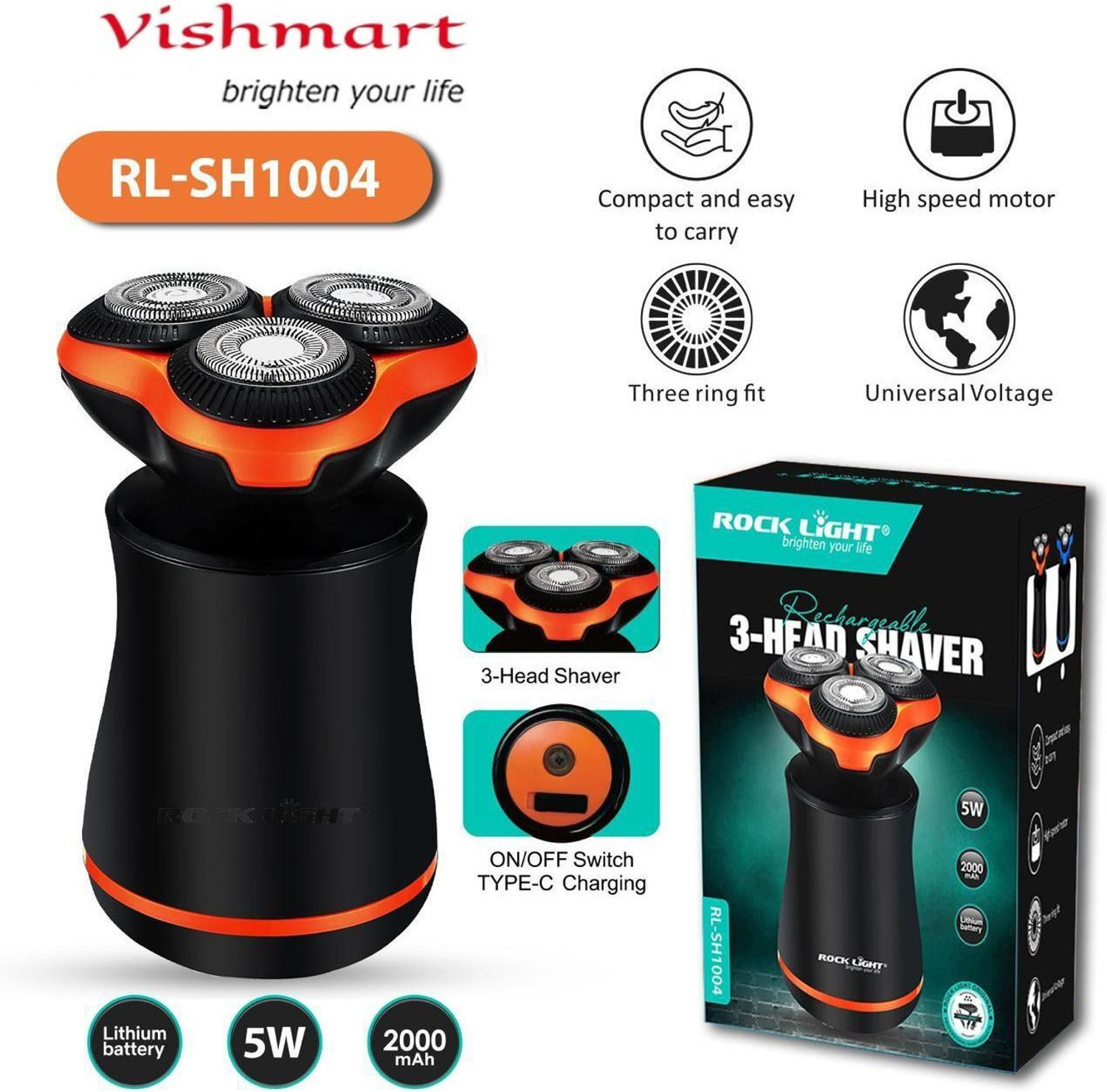 Image of VISHMART RL-SH1004 Shaver For Men