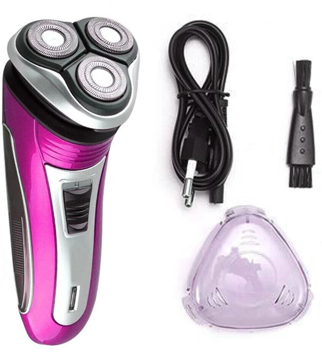 Image of GALLAXY Cordless SatinShave Wet & Dry Electric Shaver For Men