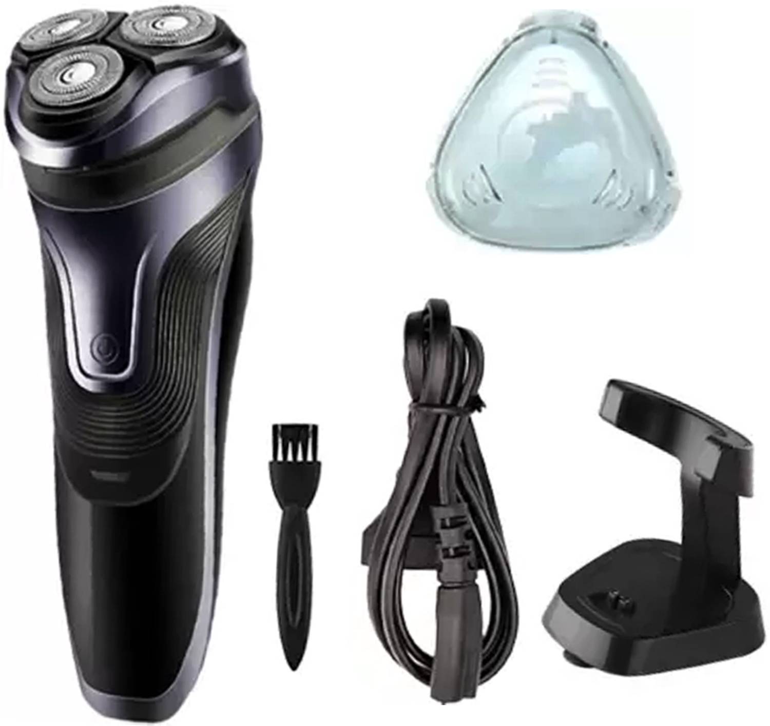 SEEGATE Professional Rechargeable Triple 3 Blades pop up Sidebrun